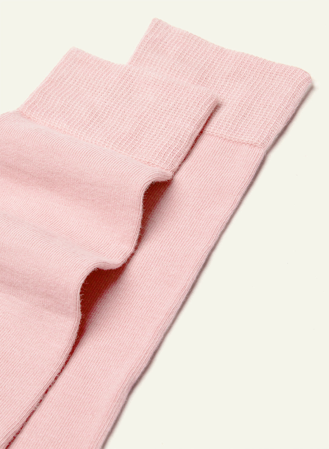 archiduchesse-rose-barbe-papa-chaussettes-de-ville-coton-rose-mi-haute image 3