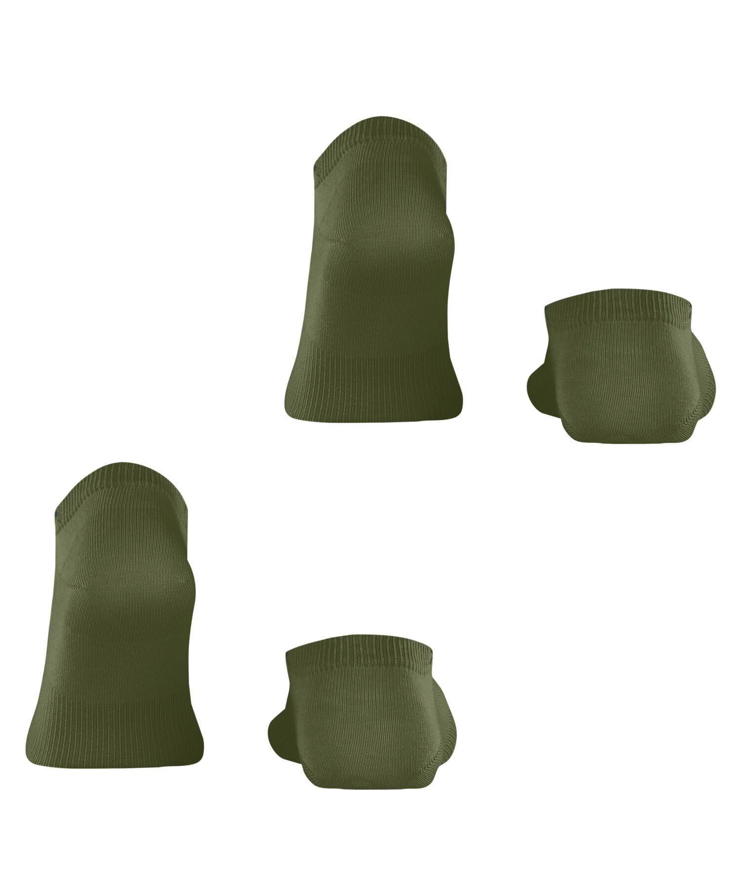 burlington-everyday-sneaker-chaussettes-basses-homme-x2-vert-salvia-40-46 image 2