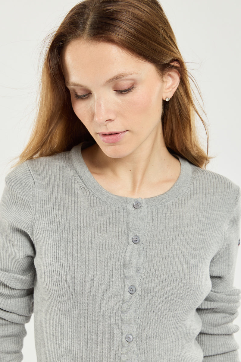 armor-lux-cardigan-femme-boutonn-100-laine-m-rinos image 2