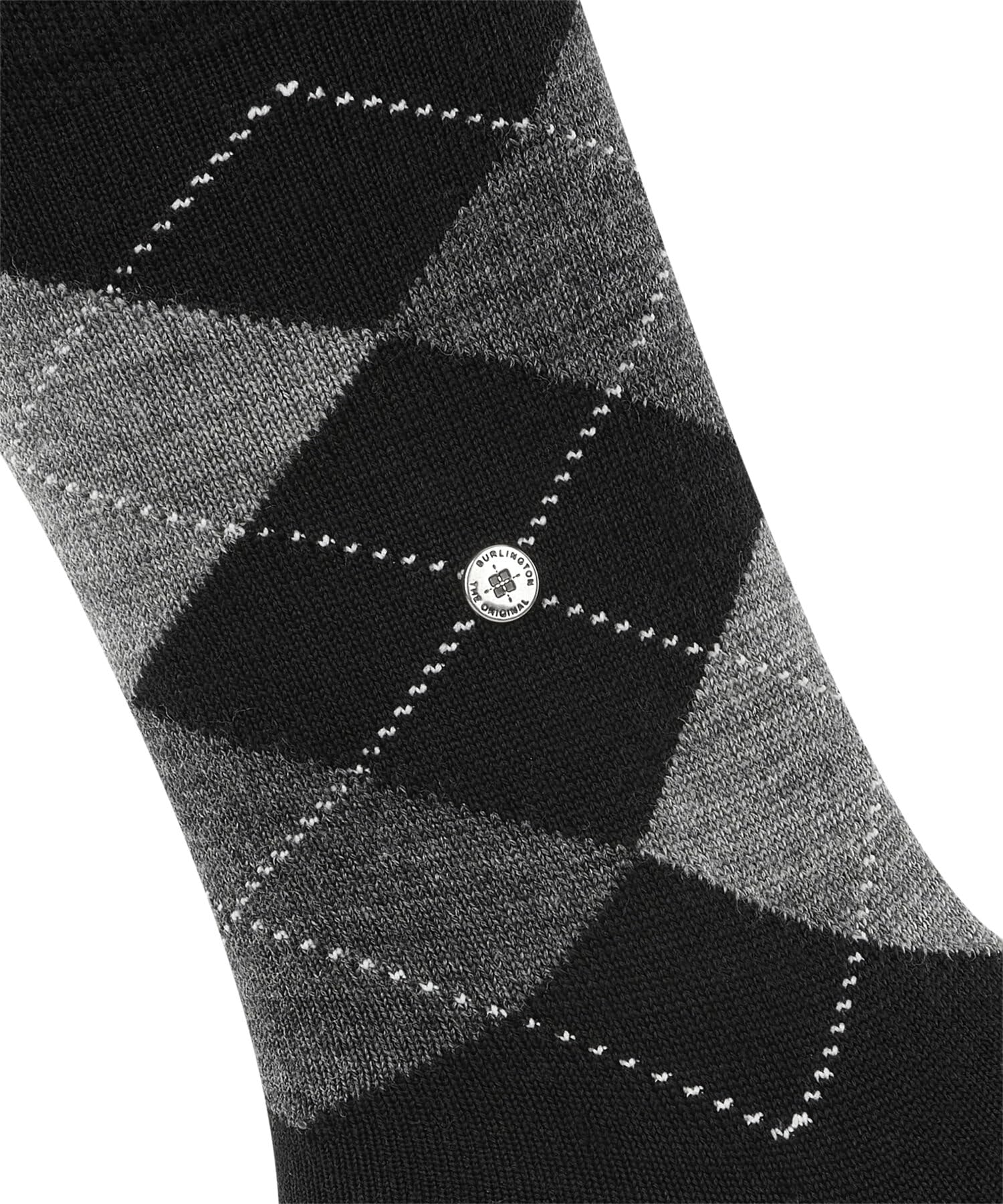 burlington-marylebone-femme-chaussettes-laine-fantaisie-noir-36-41 image 4