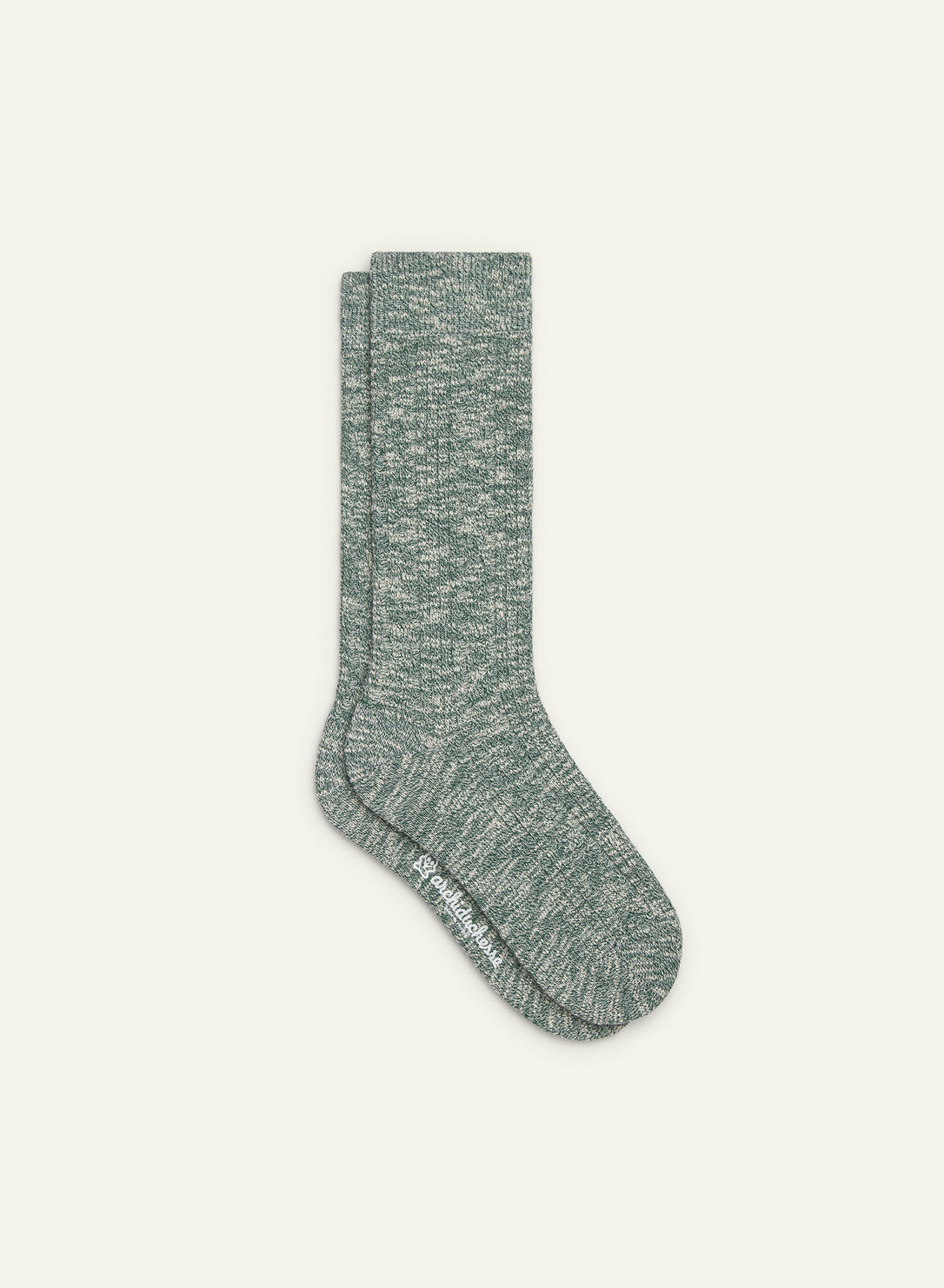 archiduchesse-d-hiver-vert-sapin-chaussettes-chaudes-mi-hautes-coton image 2
