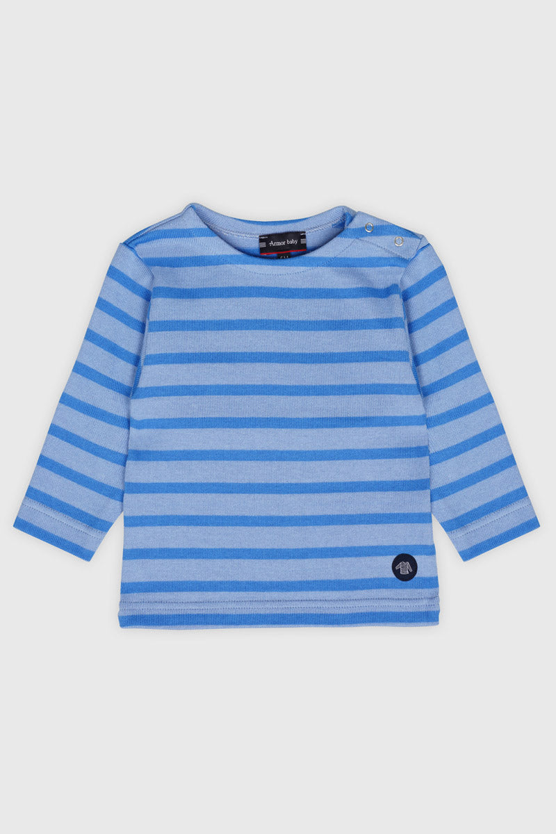 armor-lux-marini-re-baby-coton-rustique-manches-longues image 1