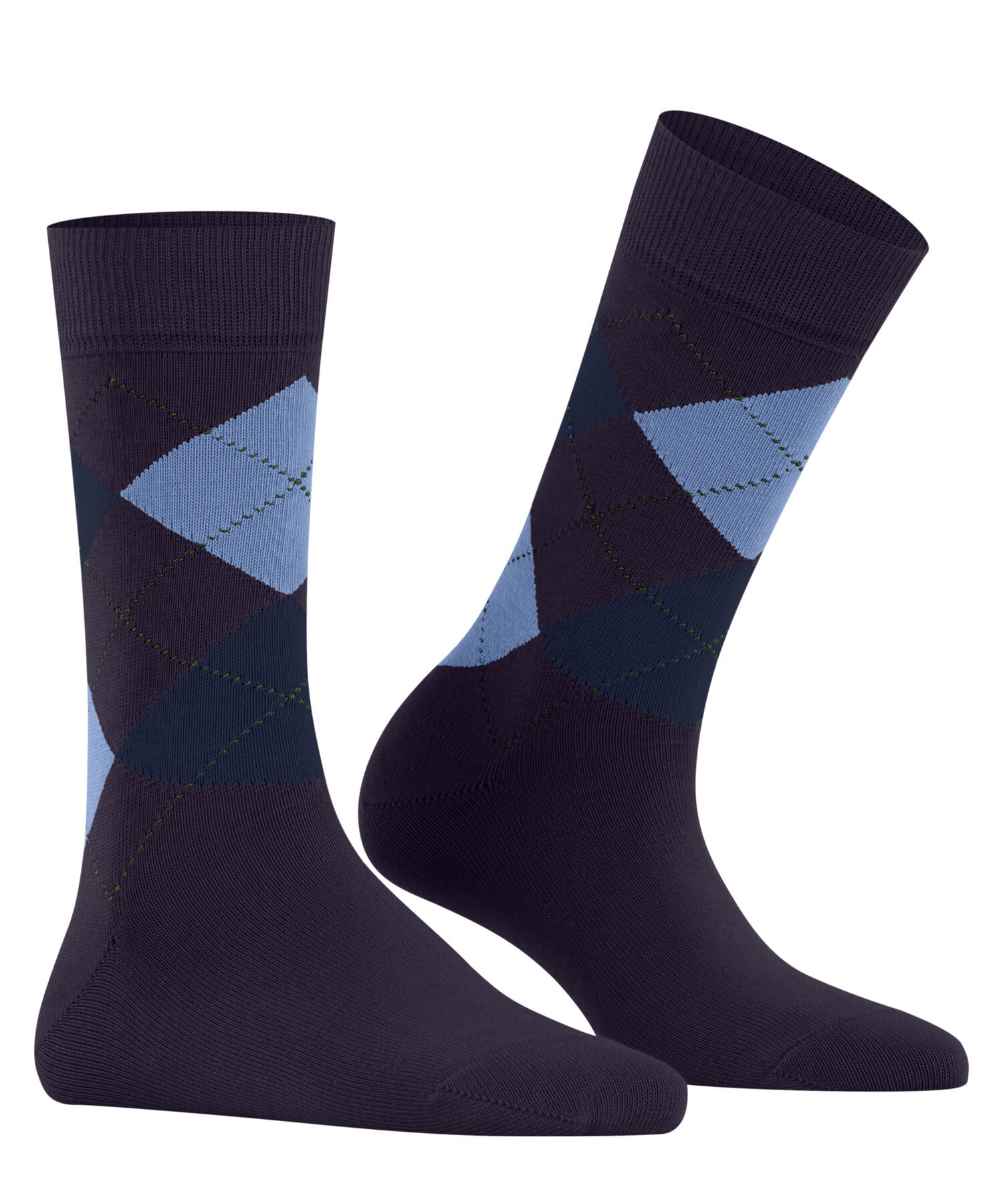 burlington-queen-chaussettes-femme-coton-bio-rouge-wineberry-8761-41-45 image 4
