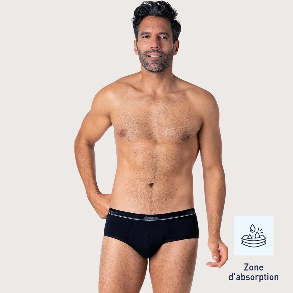 eminence-s-r-nit-slip-fuites-urinaires-homme-noir image 1