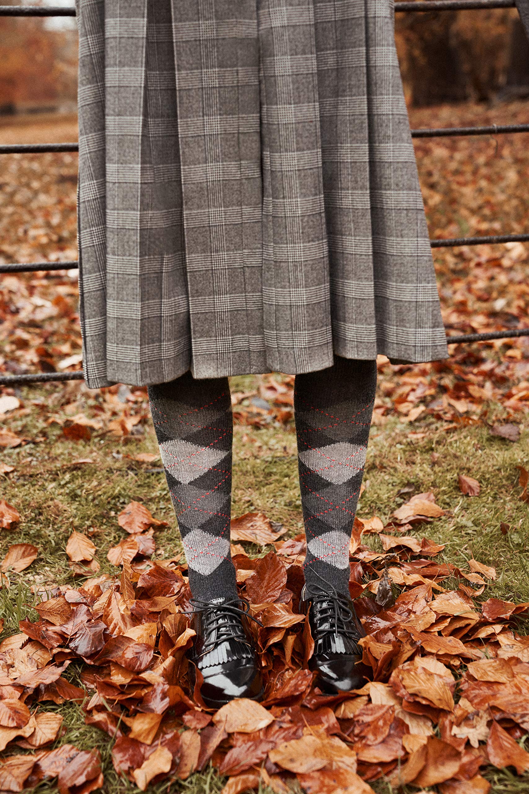 burlington-whitby-chaussettes-longues-femme-gris-anthracite-moulin-3087-36-41 image 4
