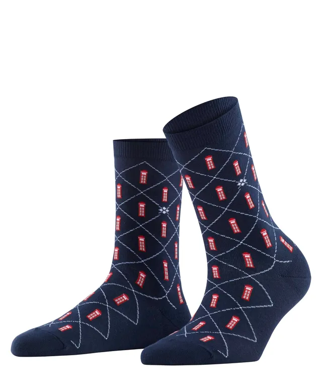 burlington-phone-booth-chaussettes-femme-coton-respirant image 1