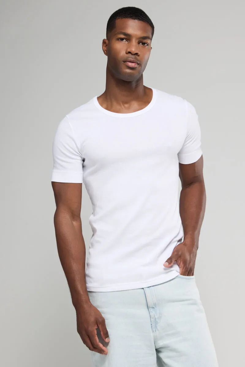 armor-lux-t-shirt-col-rond-coton-pais-bio-homme image 1