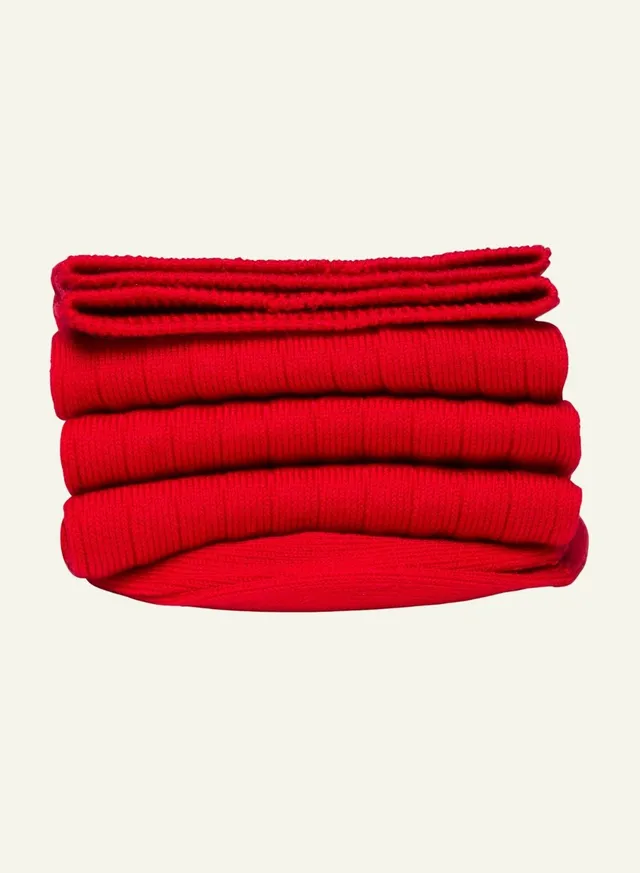 archiduchesse-de-luxe-rouge-cardinal-mi-bas-fil-d-cosse image 1
