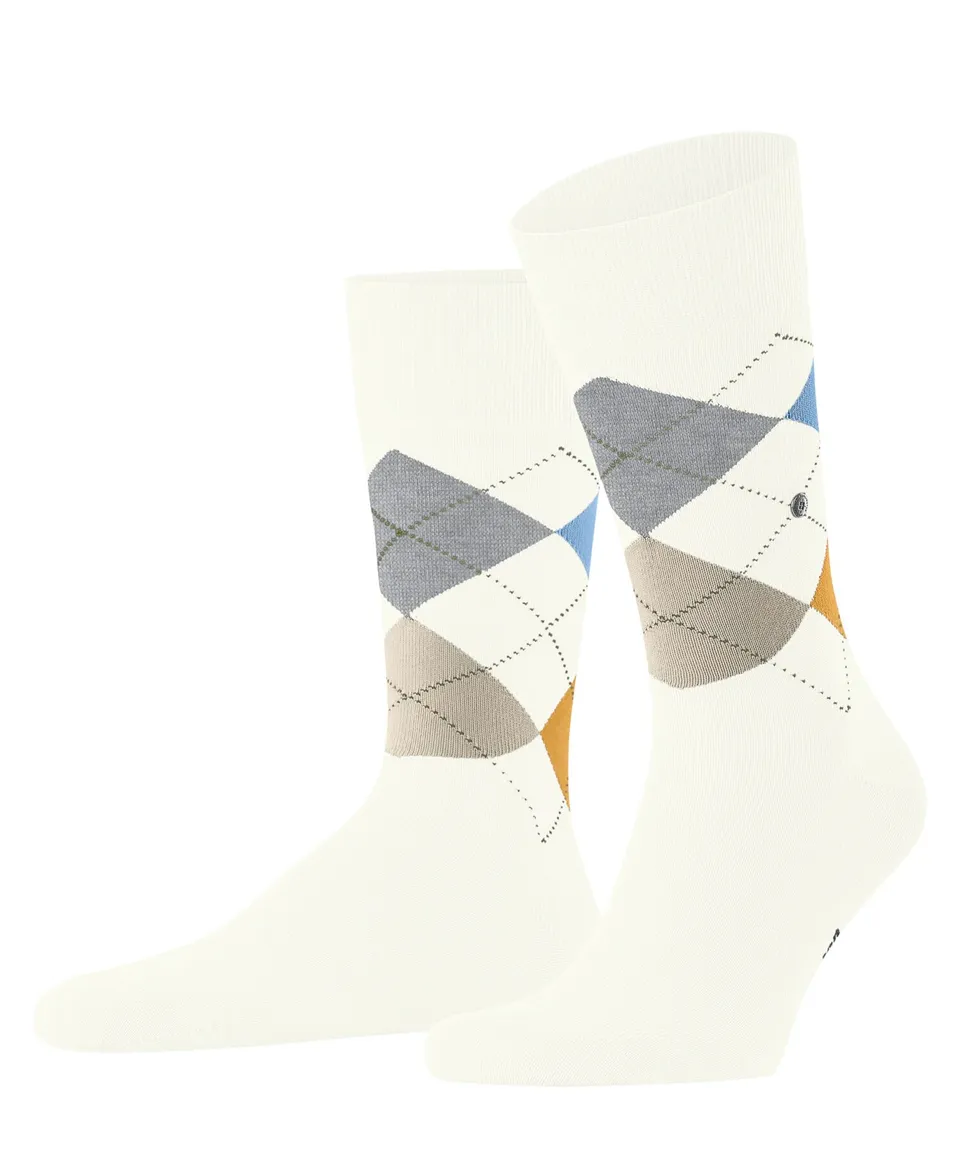 burlington-king-chaussettes-homme-blanc-off-white-2041-40-46 image 1