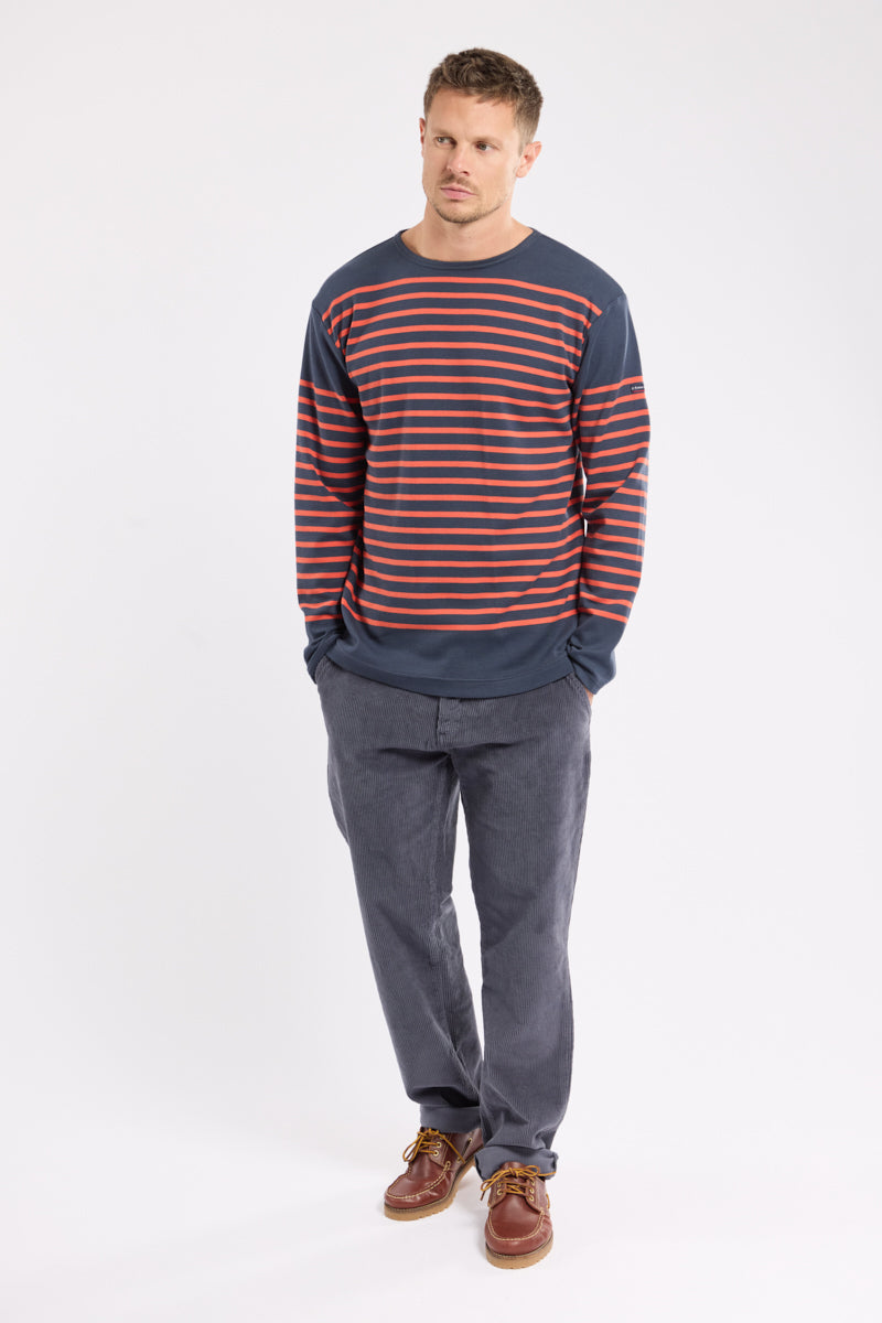 armor-lux-marini-re-amiral-originale-coton-pais-interlock-col-bateau image 2