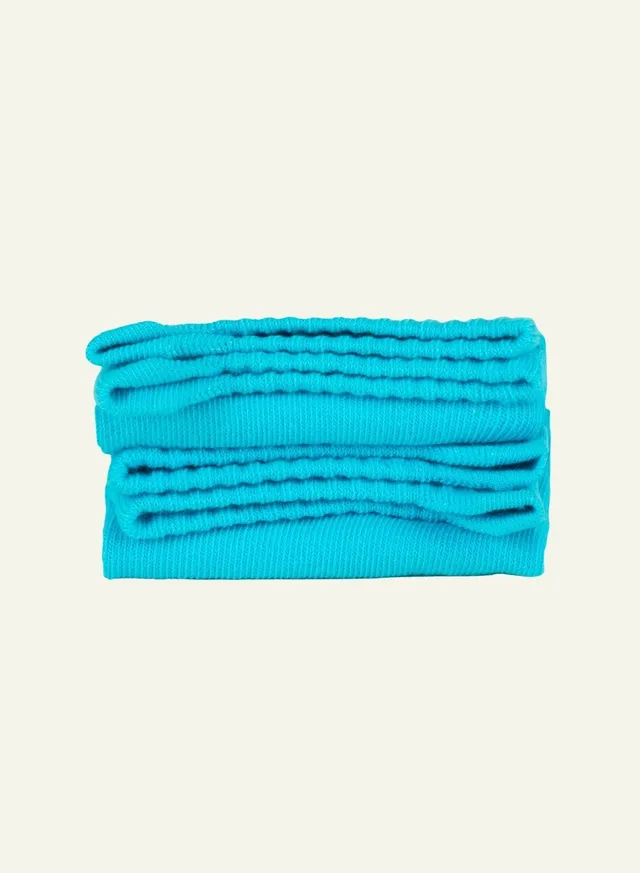 archiduchesse-socquette-bleu-turquoise-socquettes-basses-coton image 1