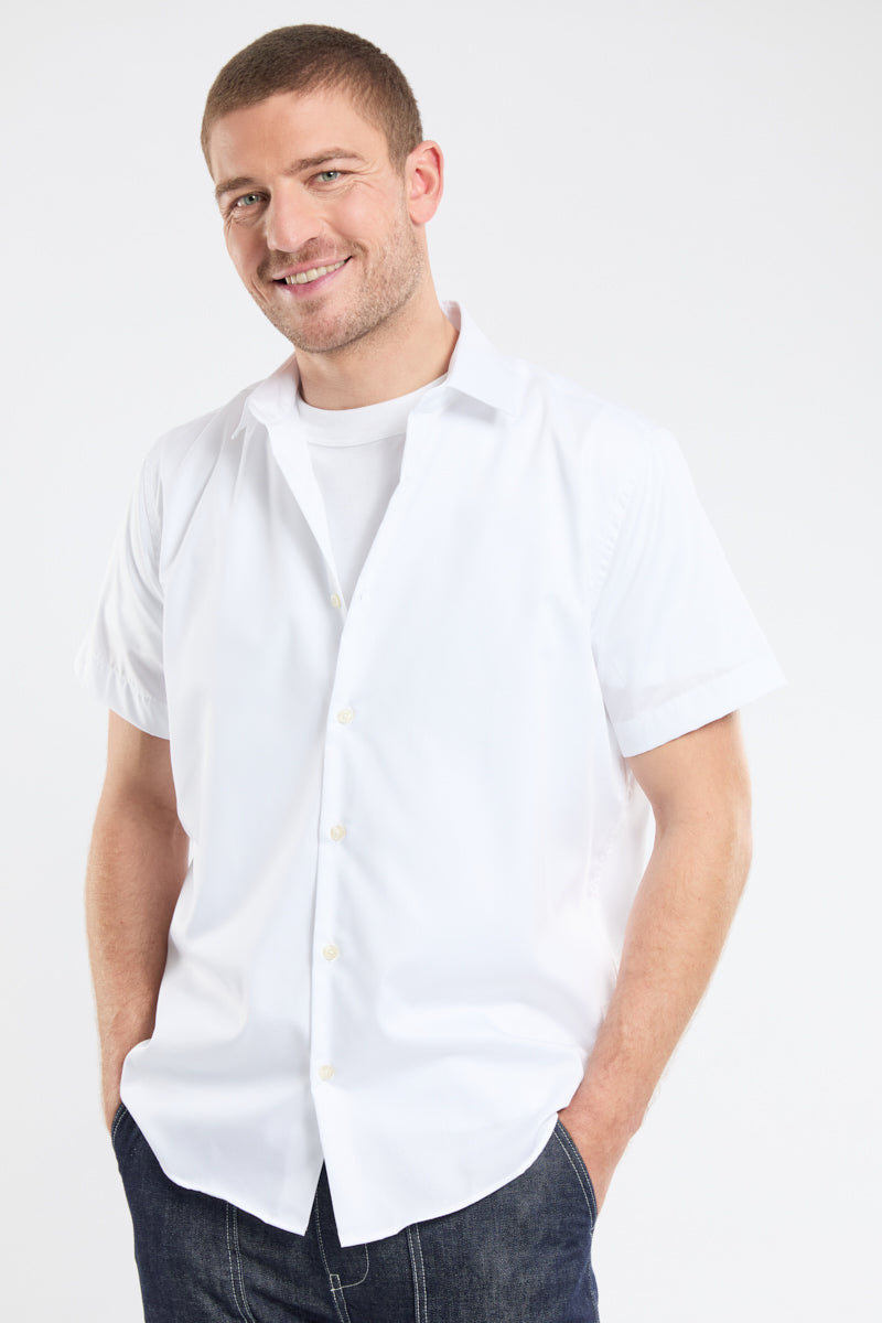 armor-lux-chemise-coupe-confort-homme-coton-manches-courtes image 2