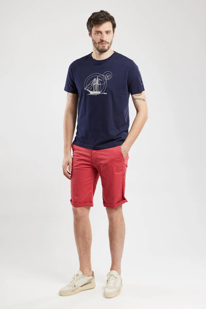 armor-lux-bermuda-homme-droit-coton-stretch-4-poches image 1