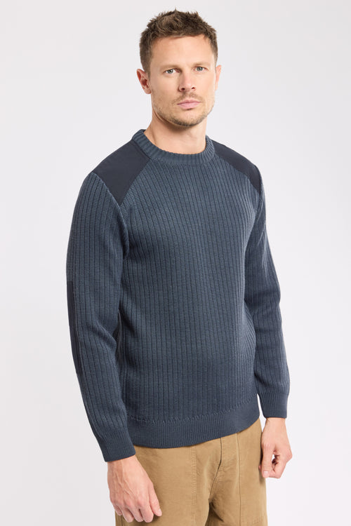 armor-lux-pull-military-homme-laine image 4