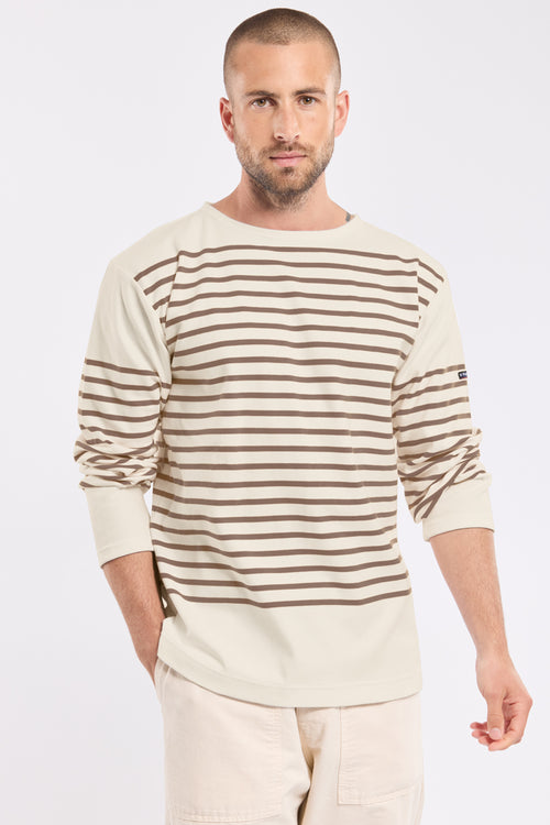 armor-lux-marini-re-homme-coton-peign-210g-m-manches-longues image 2