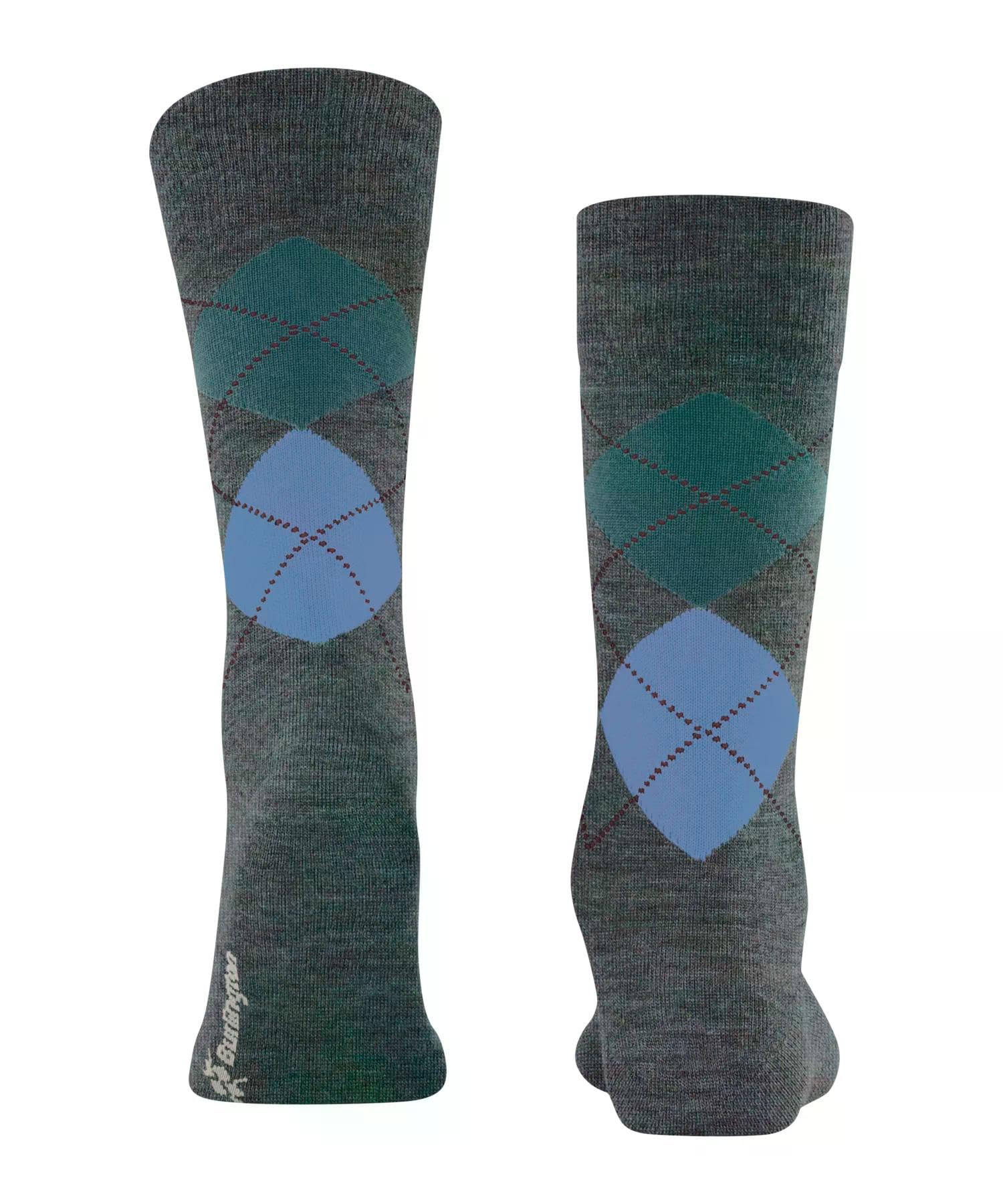 burlington-edinburgh-melange-chaussettes-homme-laine-respirante image 2