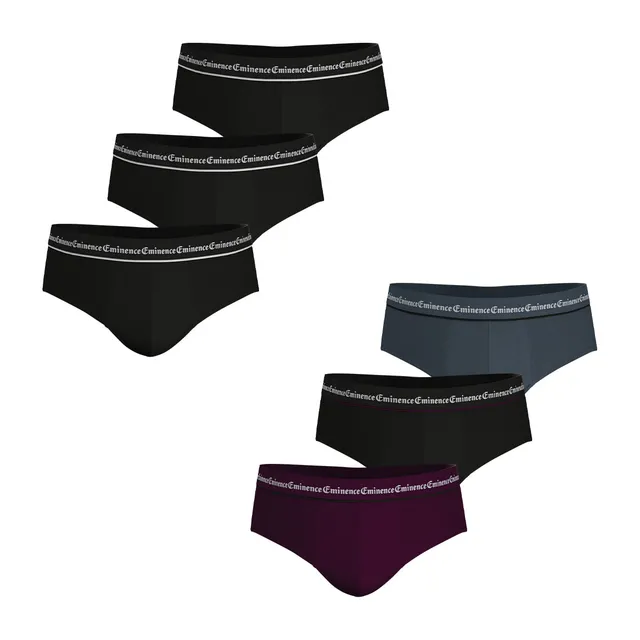eminence-business-lot-de-6-slips-homme-2 image 1