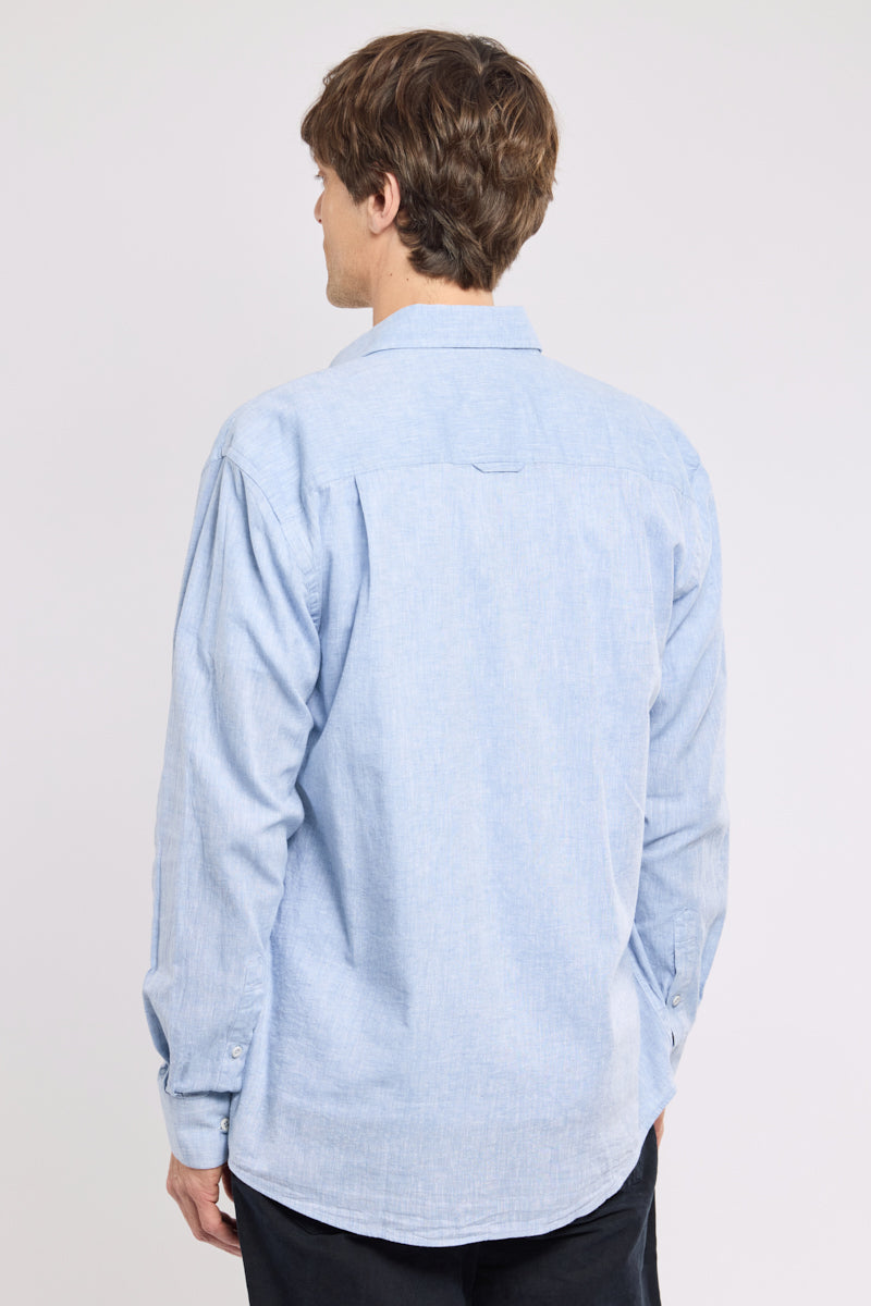 armor-lux-chemise-coupe-confort-homme-coton-et-lin image 4