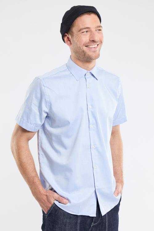armor-lux-chemise-comfort-fit-manches-courtes-coton image 3