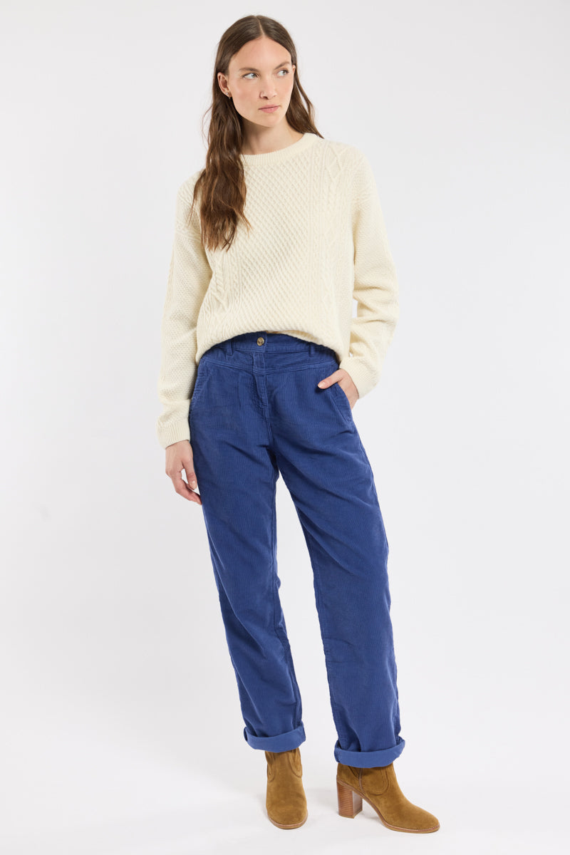 armor-lux-pantalon-velours-femme-100-coton image 1