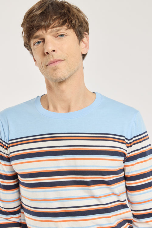 armor-lux-pyjama-jogging-ray-coton-l-ger-homme image 3