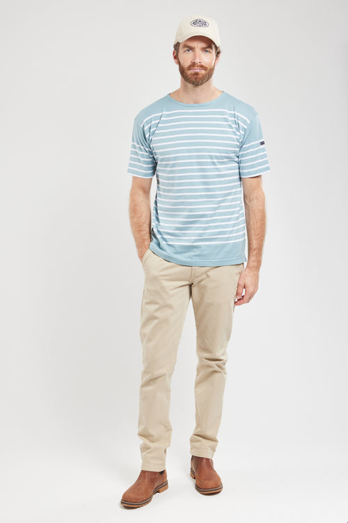 armor-lux-marini-re-homme-manches-courtes-coton-l-ger-2 image 4