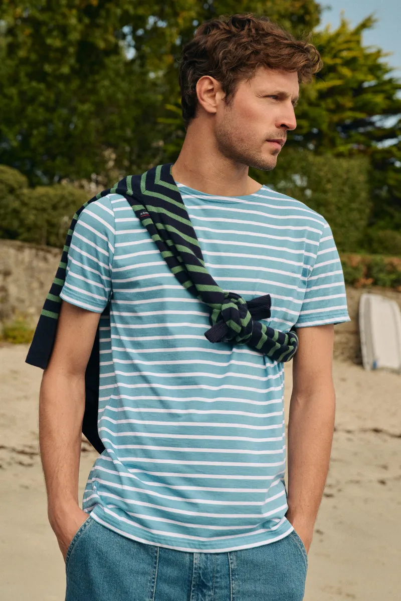 armor-lux-h-ritage-marini-re-manches-courtes-homme-coton-145g image 1