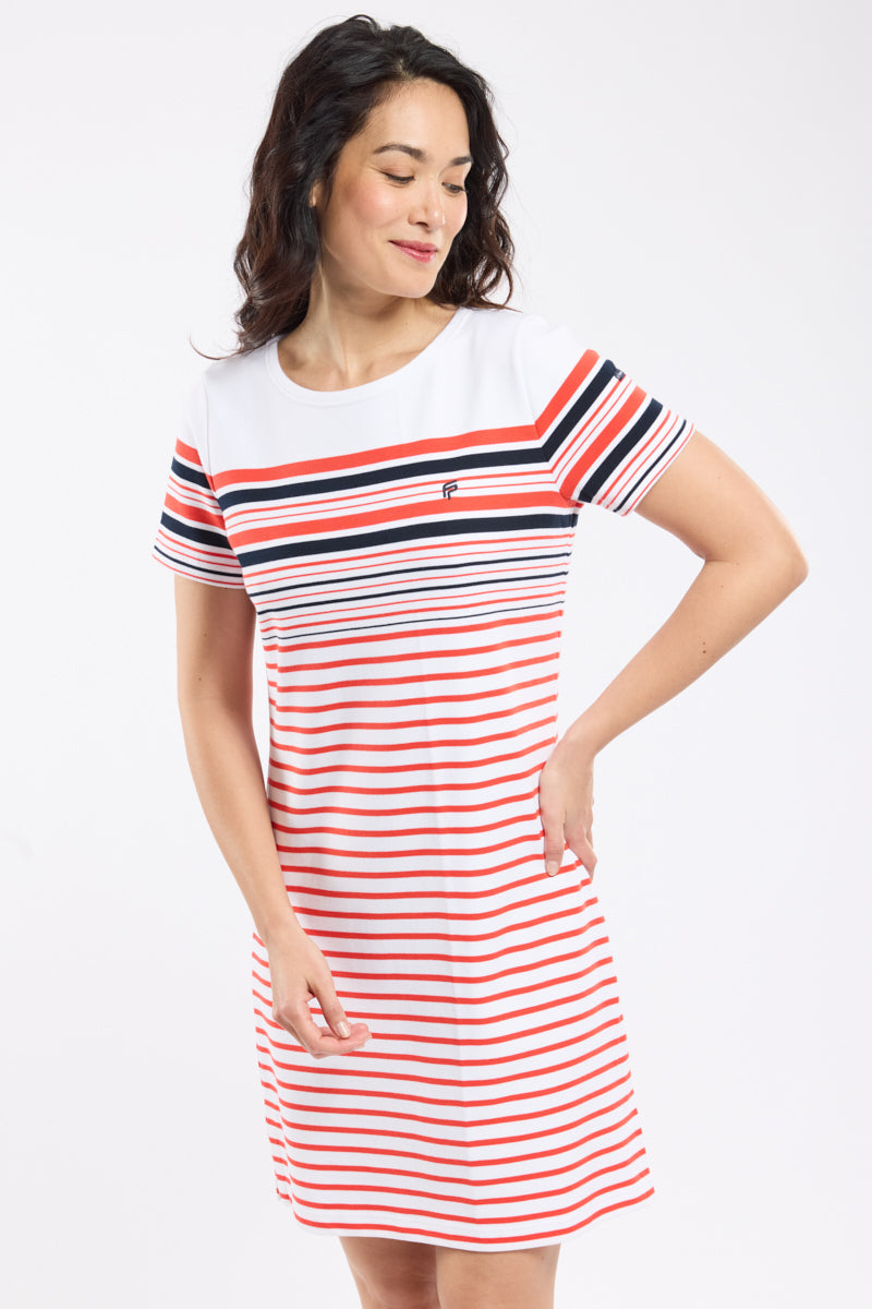 armor-lux-robe-ray-e-fountaine-pajot-x-armor-lux-coton-manches-courtes image 2