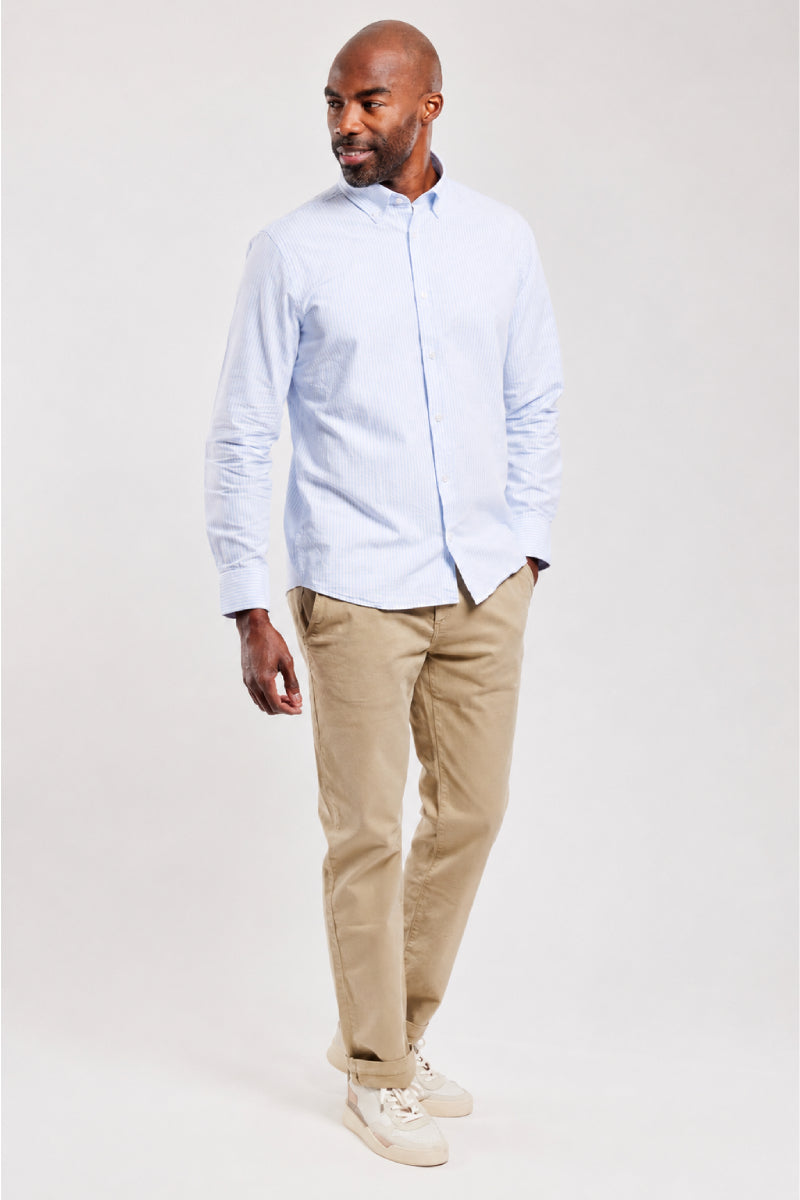 armor-lux-chemise-coupe-droite-h-ritage-homme-coton-oxford image 4