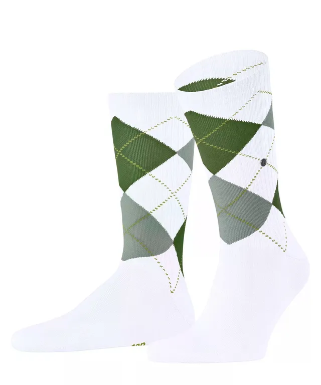 burlington-rib-court-m-chaussettes-homme-coton-blanc-white-2007-40-46 image 1
