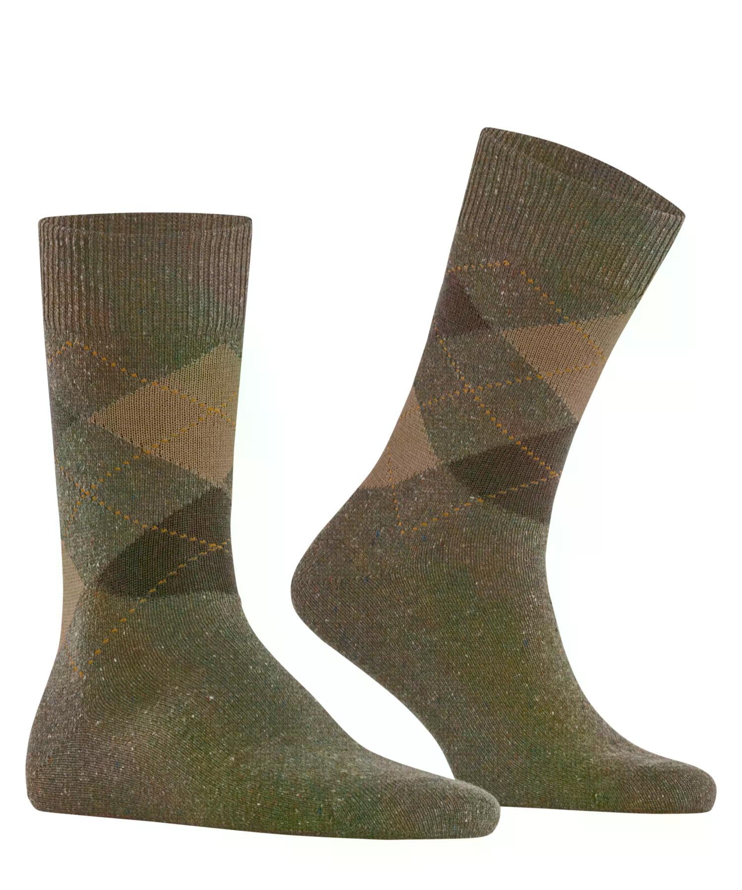 burlington-dundee-chaussettes-homme-marron-hazelnut-5005-40-46-laine-viscose-fan image 4
