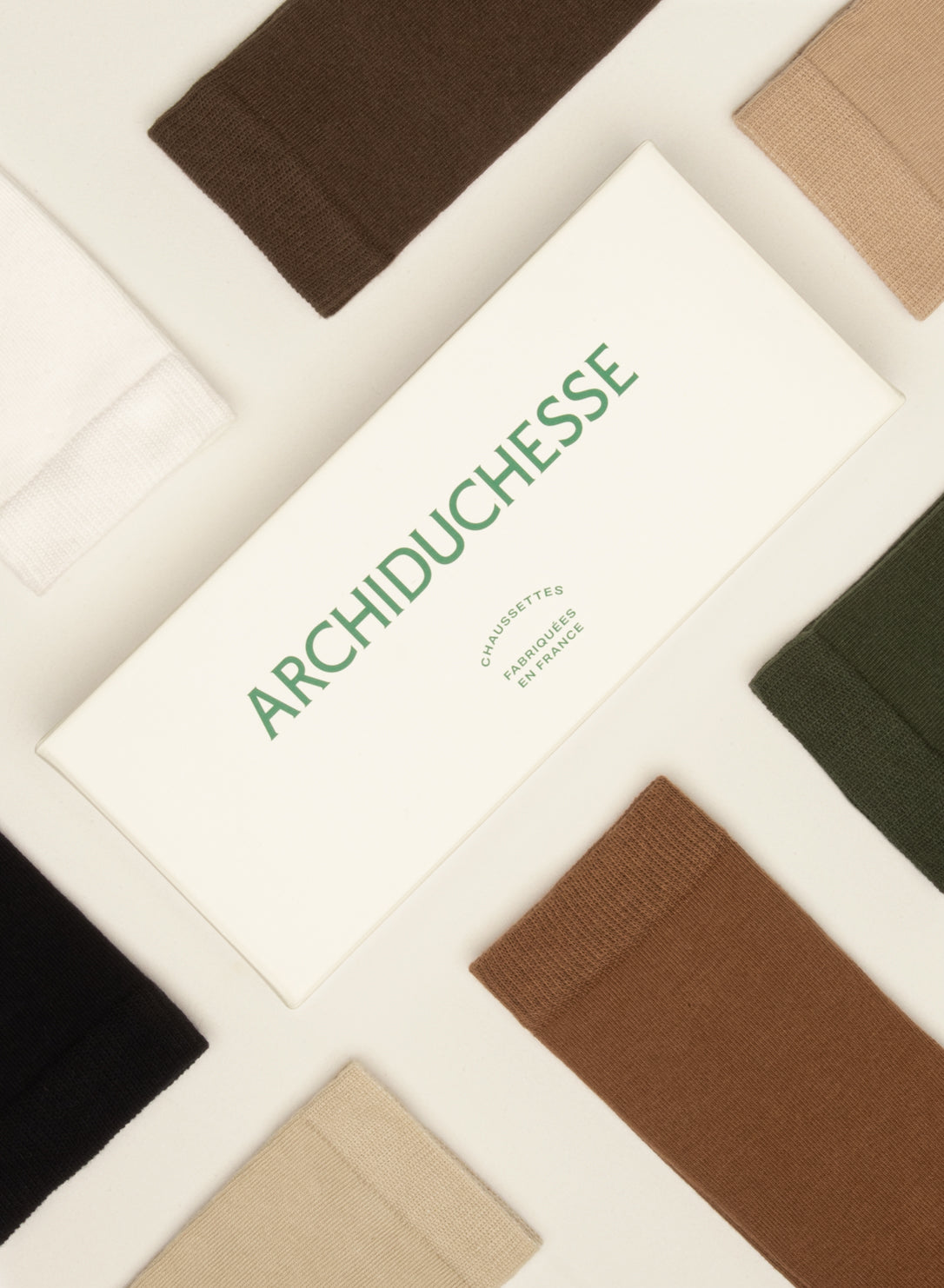 archiduchesse-semainier-couleur-classique-7-chaussettes-coton image 2
