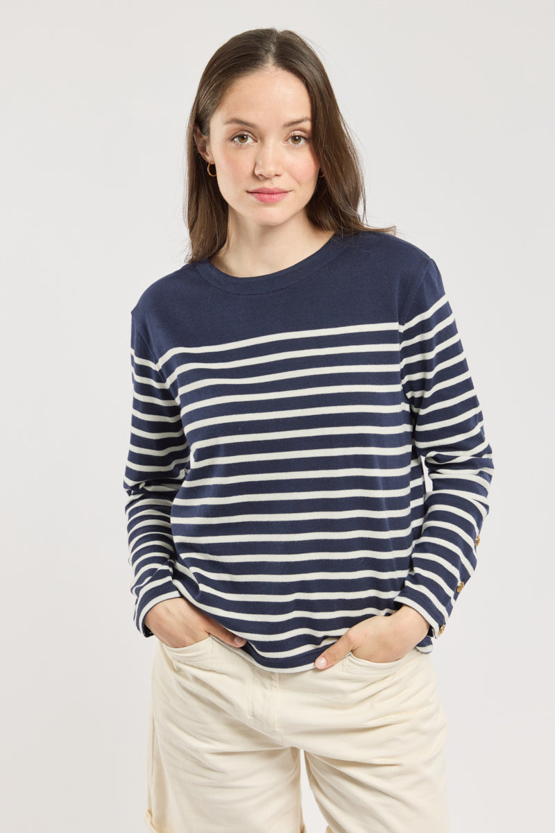 armor-lux-marini-re-heritage-femme-coton-et-laine image 1
