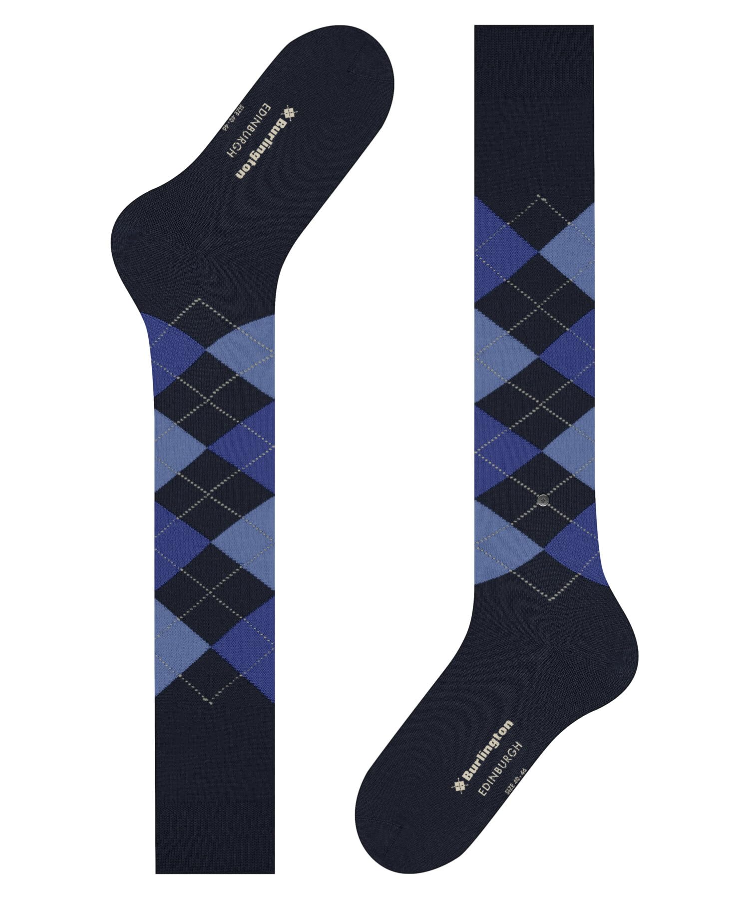 burlington-edinburgh-chaussettes-longues-homme-laine-bleu-marine-6120-40-46 image 6
