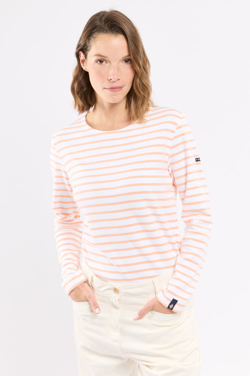 armor-lux-marini-re-femme-manche-longue-coton-pais-col-bateau image 4