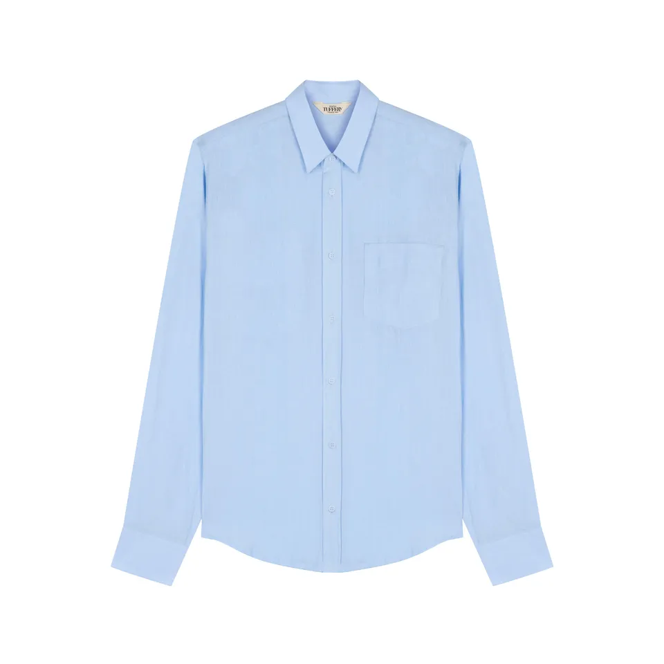 atelier-tuffery-aubrac-chemise-homme-lin-fran-ais-clair image 1