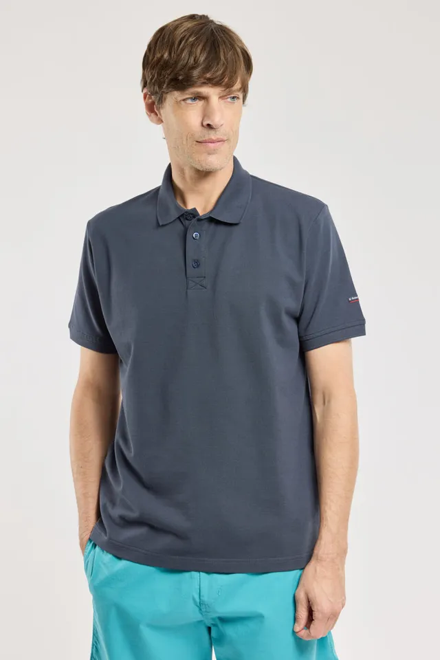 armor-lux-polo-manches-courtes-coton-piqu-homme image 1