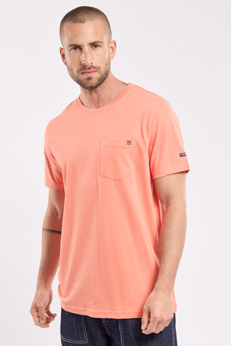 armor-lux-t-shirt-homme-poche-poitrine-coton-l-ger image 3