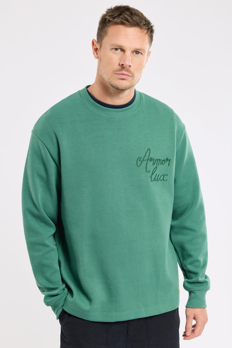 armor-lux-sweat-brod-heritage-homme-coton-pais image 4