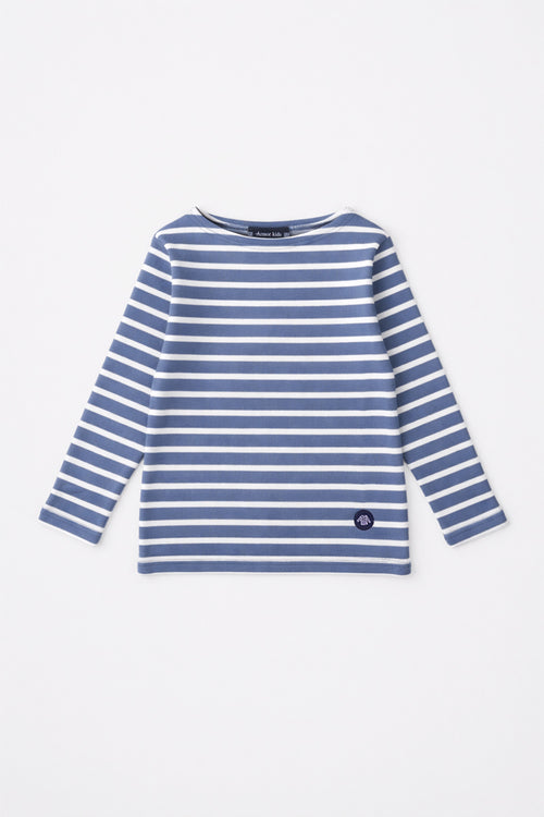 armor-lux-marini-re-enfant-coton-pais-210-g-m-col-bateau-5 image 2