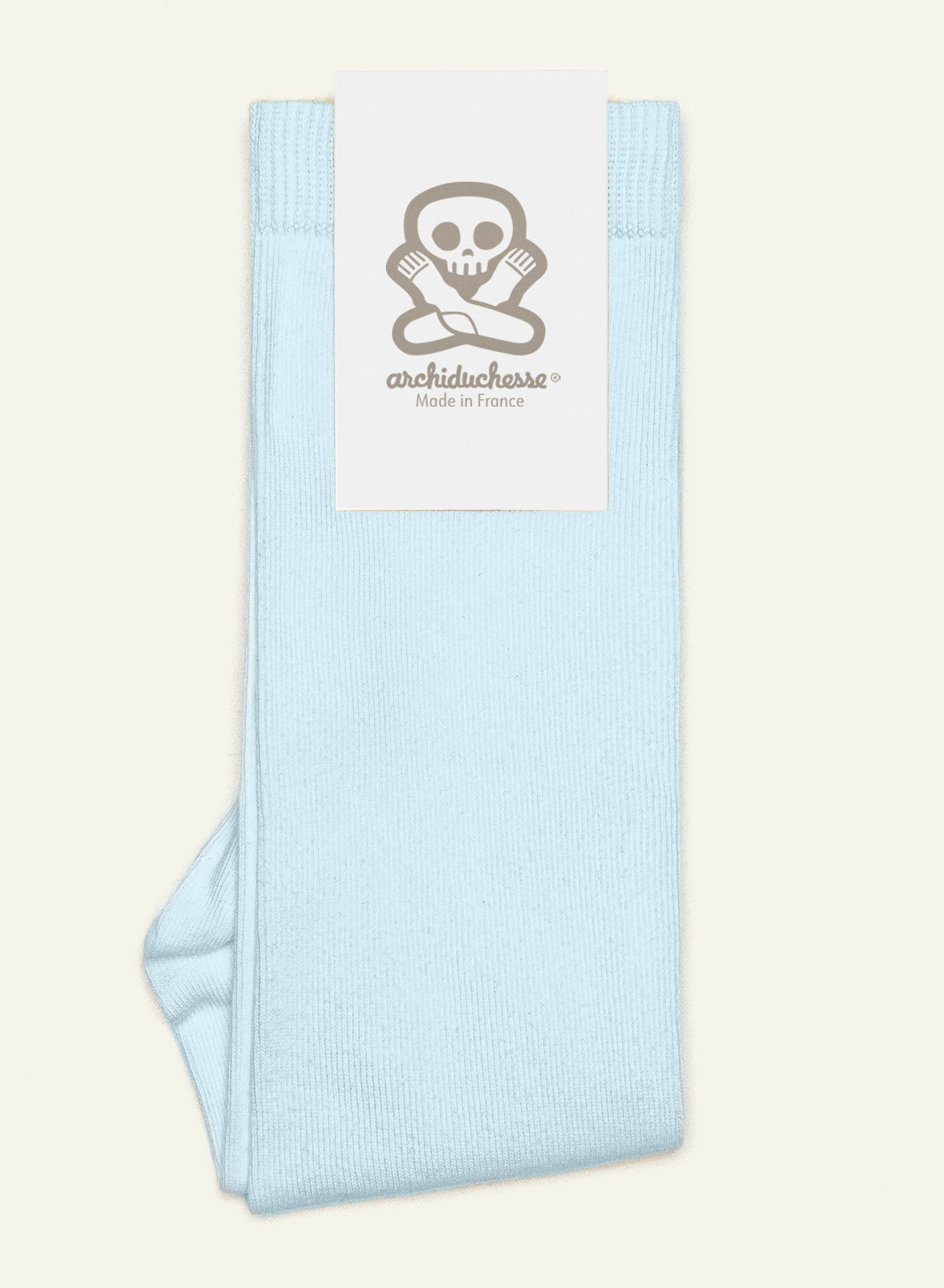 archiduchesse-de-ville-bleu-guimauve-chaussettes-mi-mollet image 3