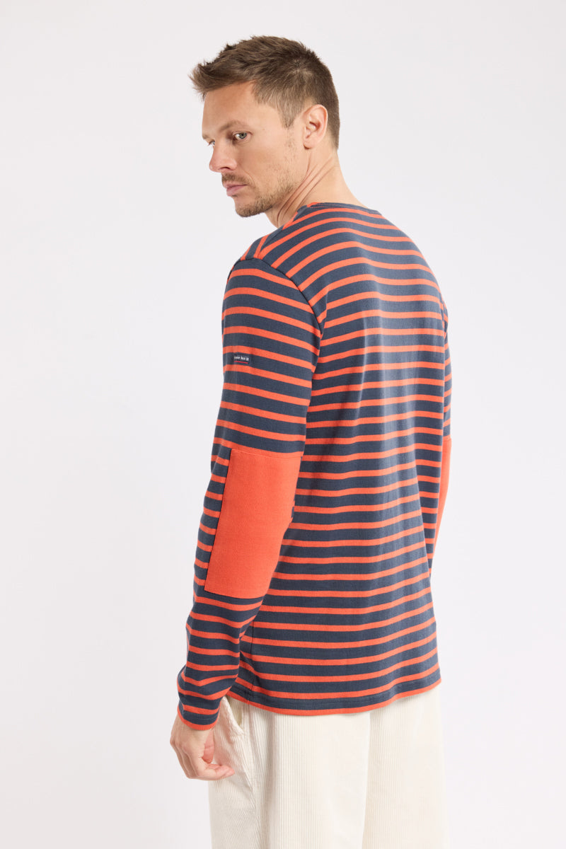 armor-lux-marini-re-homme-coudi-res-coton-rustique-2 image 4
