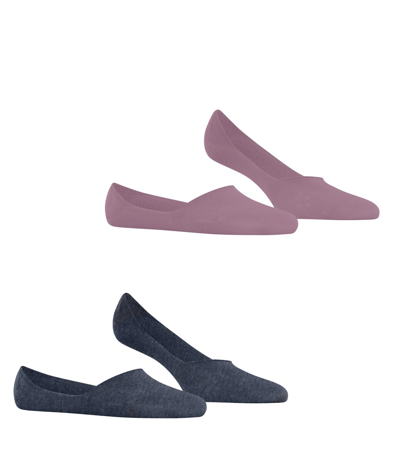 burlington-everyday-multipack-femme-2-paires-invisibles-rose-powder-pink-41-42 image 3