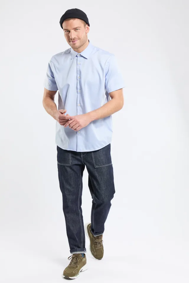 armor-lux-chemise-homme-coupe-confort-manches-courtes-coton image 1
