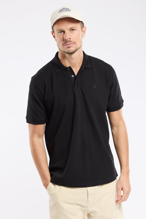 armor-lux-polo-manches-courtes-coton-piqu image 2