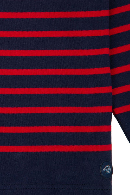 armor-lux-marini-re-enfant-ray-e-bretonne-coton-interlock-col-bateau image 4