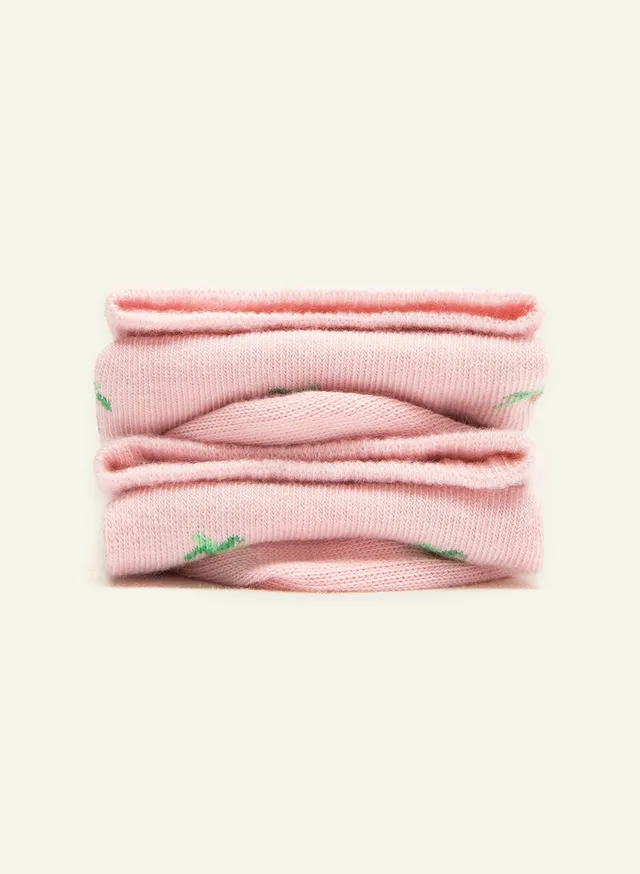 archiduchesse-coco-cool-rose-chaussettes-fantaisie-haute-palmier image 1
