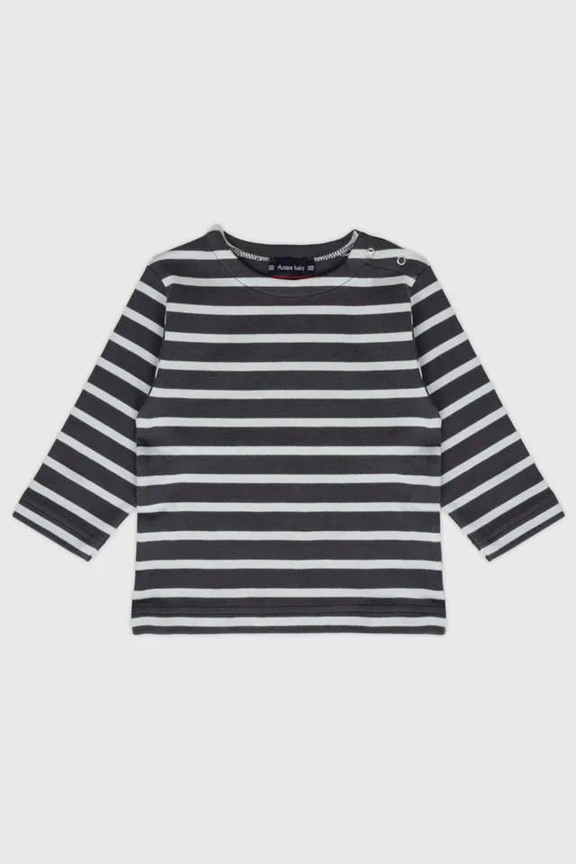 armor-lux-marini-re-baby-coton-pais-manches-longues image 1
