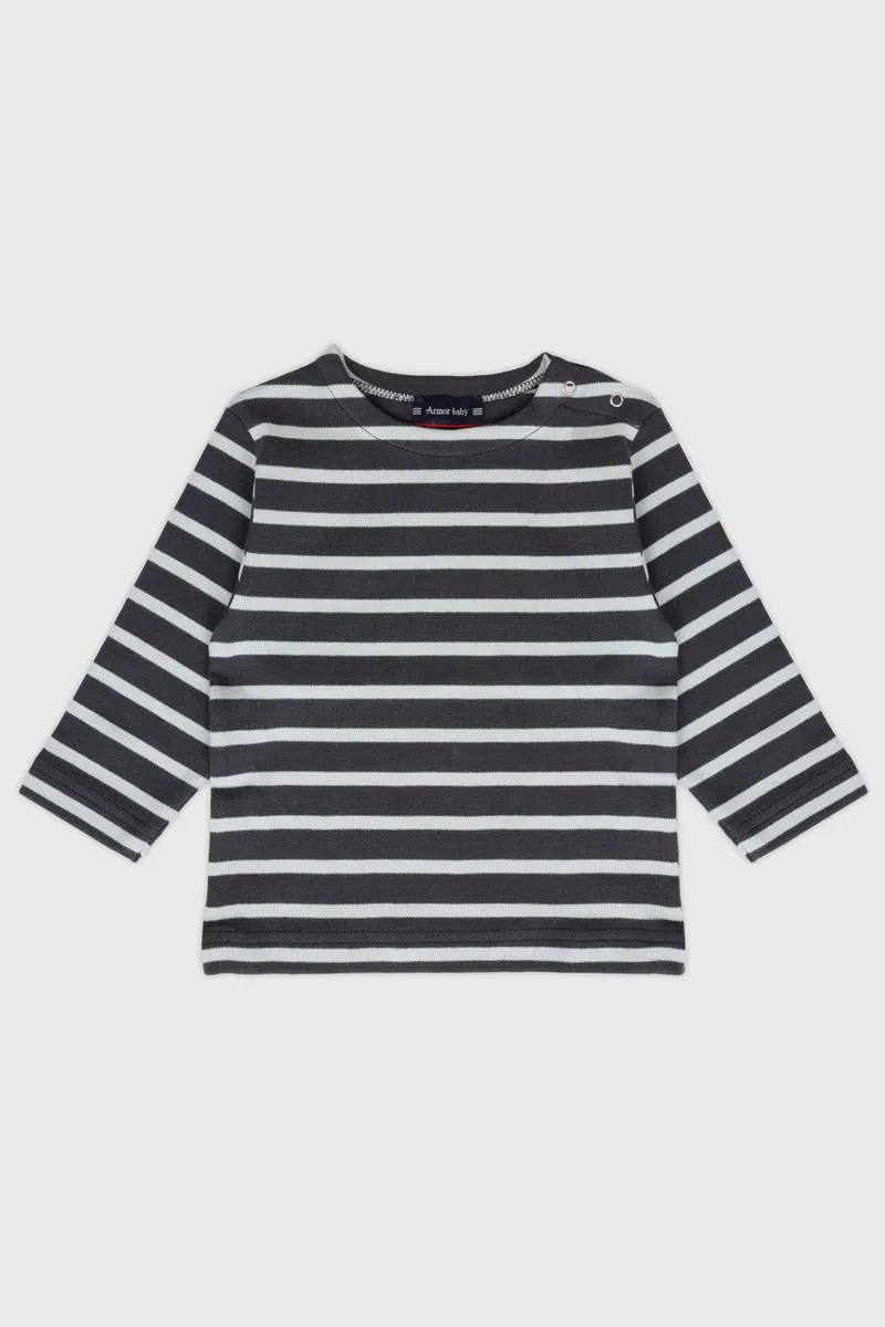 armor-lux-marini-re-baby-coton-pais-manches-longues image 1