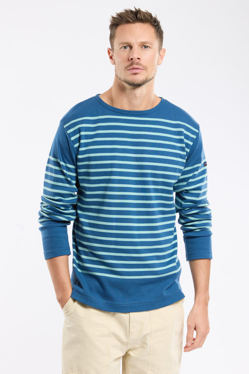 armor-lux-marini-re-homme-interlock-210g-m-manches-longues image 2